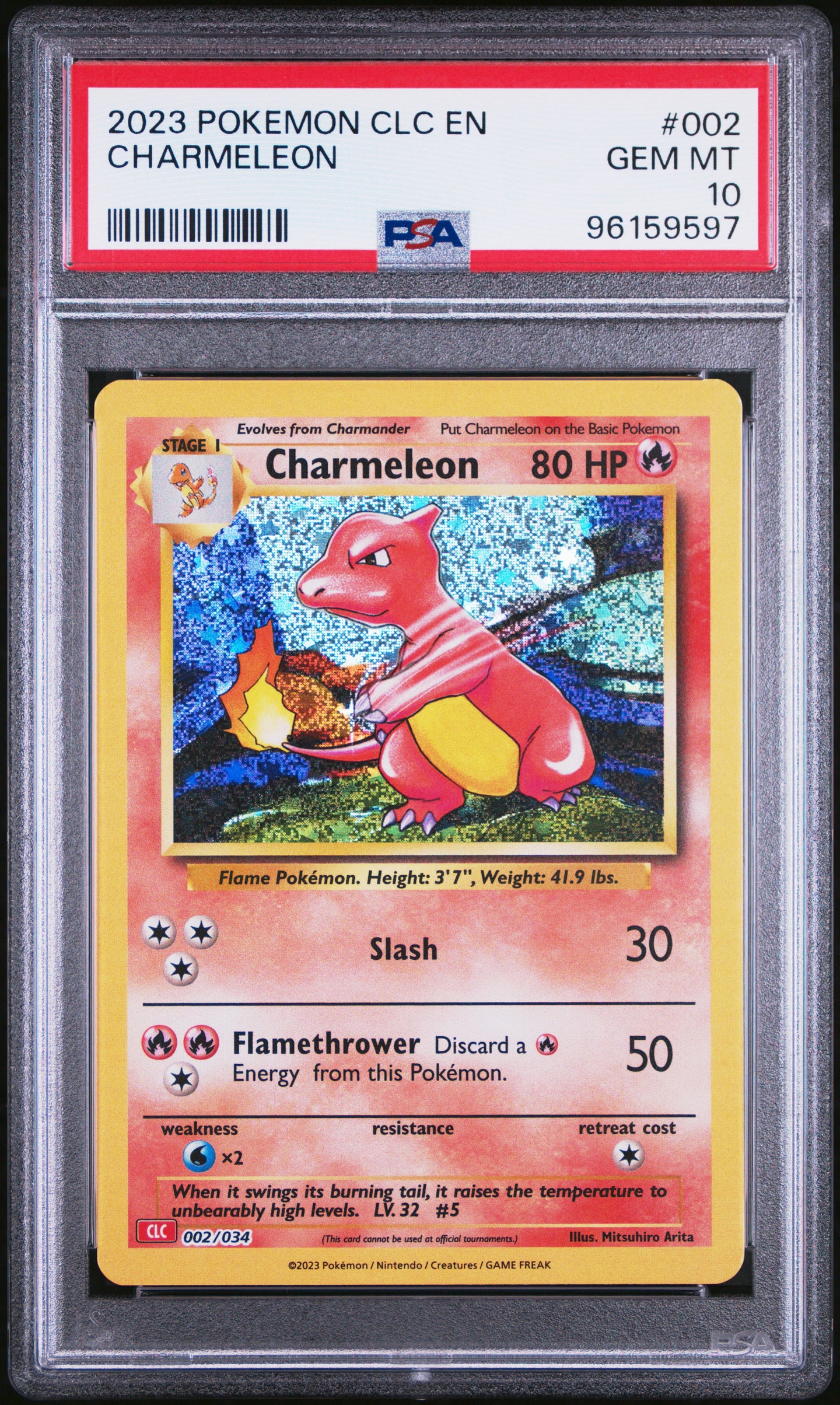 PSA 10 Charmeleon Classic Collection (Graded Card)