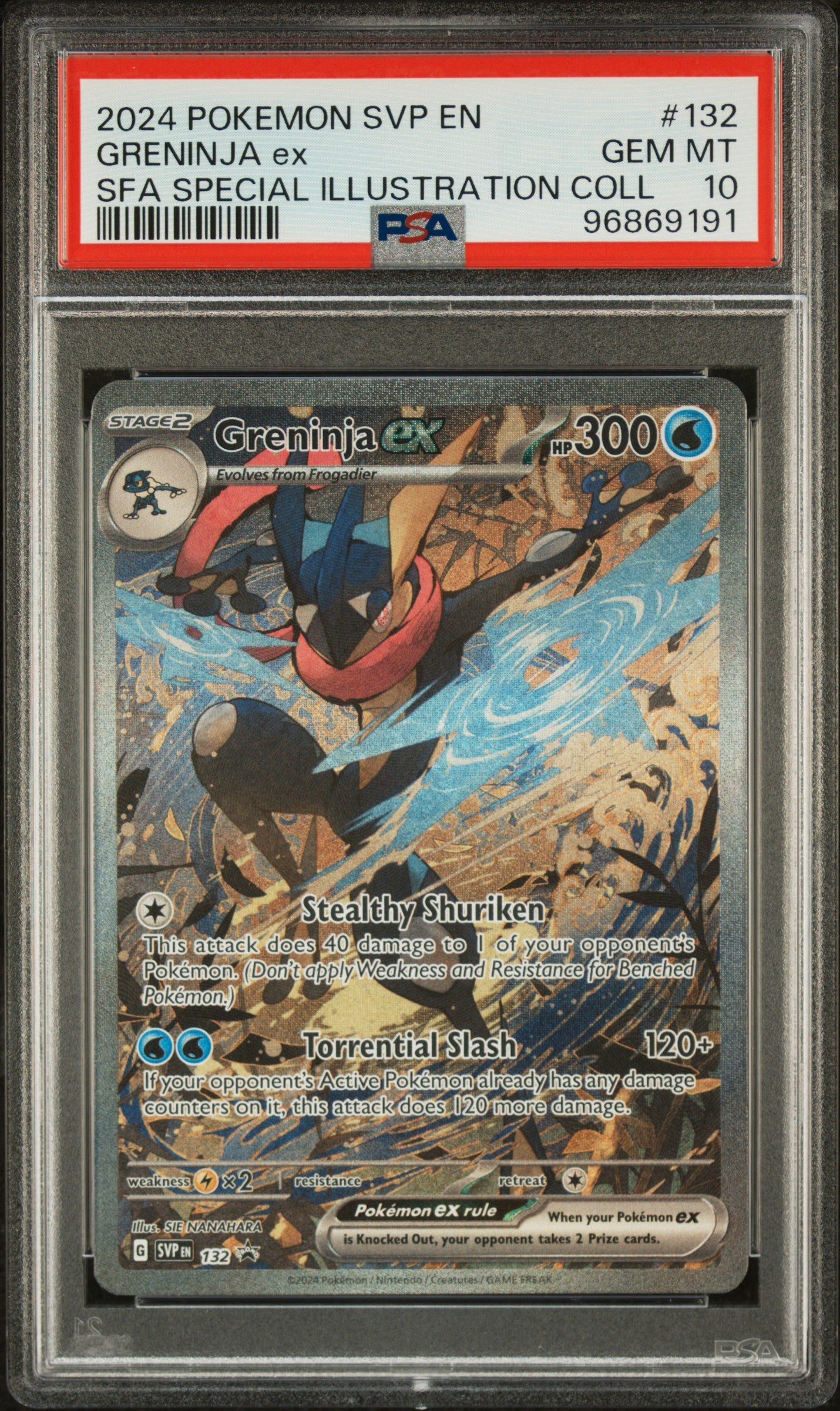 PSA 10 Greninja Special Illustration Rare (Graded Card)