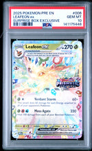 Load image into Gallery viewer, PSA 10 Leafeon ex Stamped Promo (Graded Card)
