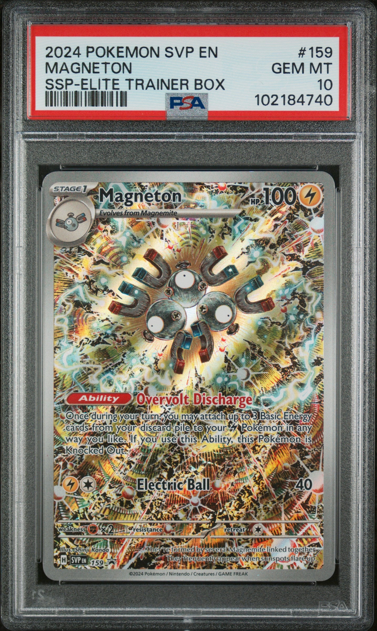 PSA 10 Magneton Art Rare Promo (Graded Card)