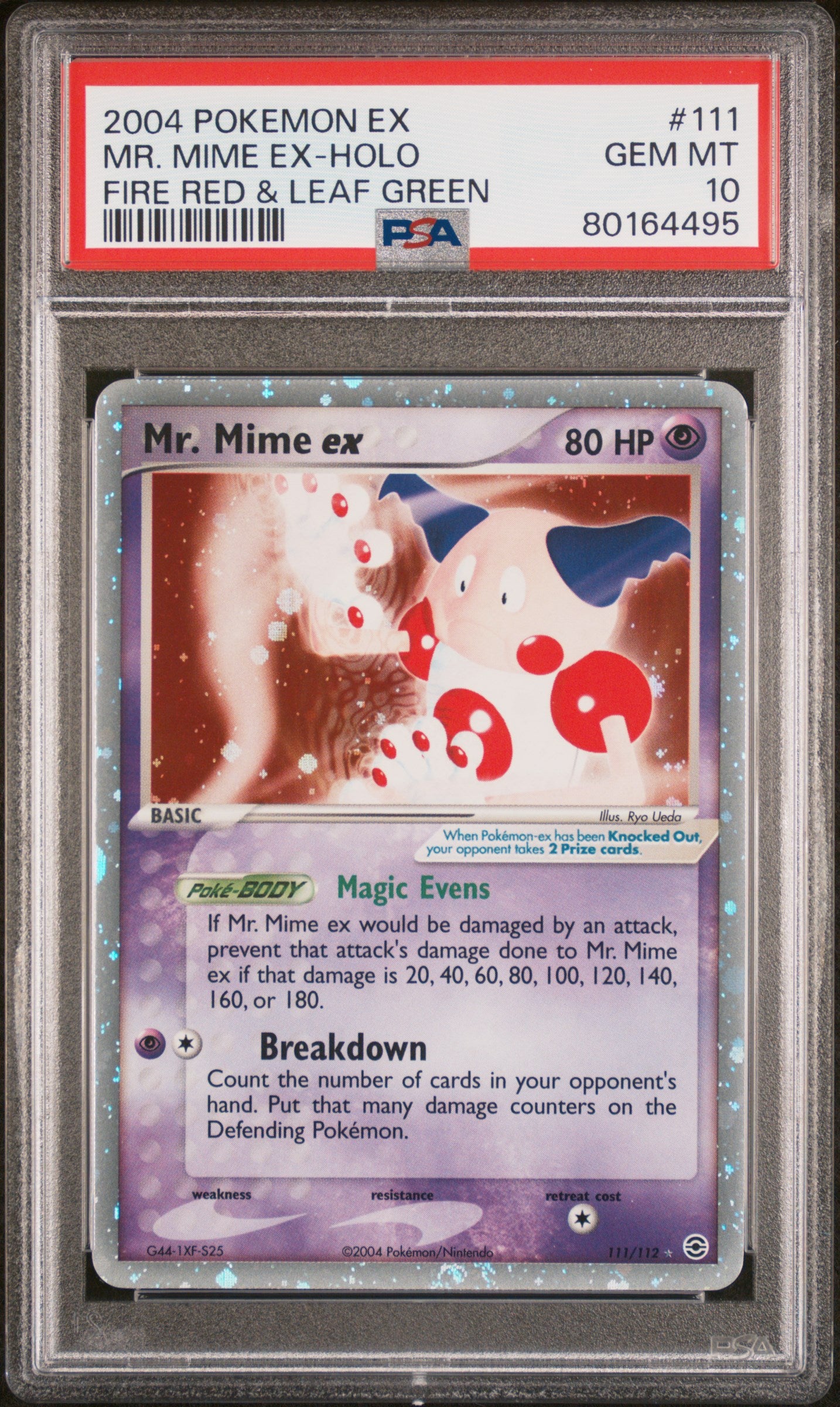PSA 10 Mr. Mime ex (Graded Card)