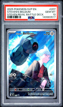 Load image into Gallery viewer, PSA 10 Steven's Beldum Illustration Rare Promo (Graded Card)
