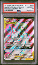 Load image into Gallery viewer, PSA 10 Gardevoir &amp; Sylveon GX Full Art (Graded Card)
