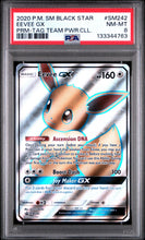 Load image into Gallery viewer, PSA 8 Eevee GX Full Art Promo (Graded Card)
