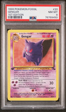 Load image into Gallery viewer, PSA 8 Gengar 1st Edition Non Holo Rare (Graded Card)
