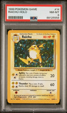 Load image into Gallery viewer, PSA 8 Raichu Base Set Holo (Graded Card)
