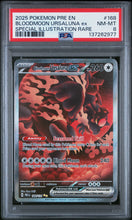 Load image into Gallery viewer, PSA 8 Bloodmoon Ursaluna ex Special Illustration Rare (Graded Card)
