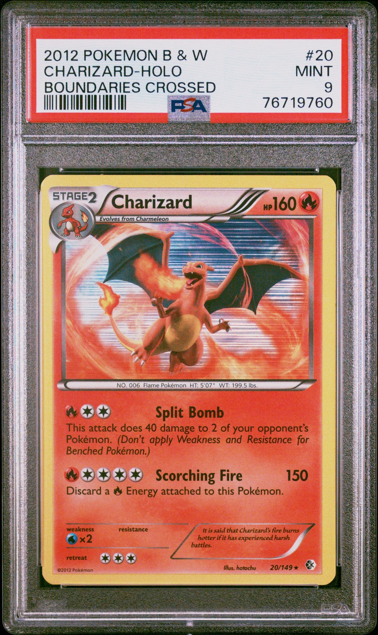 PSA 9 Charizard Holo (Graded Card) – Phurion