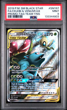 Load image into Gallery viewer, PSA 9 Celebi &amp; Venusaur GX Alt Art Promo (Graded Card)
