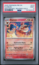 Load image into Gallery viewer, PSA 9 Flareon Master Ball Reverse Holo (Graded Card)
