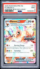 Load image into Gallery viewer, PSA 9 Flareon ex Stamped Promo (Graded Card)
