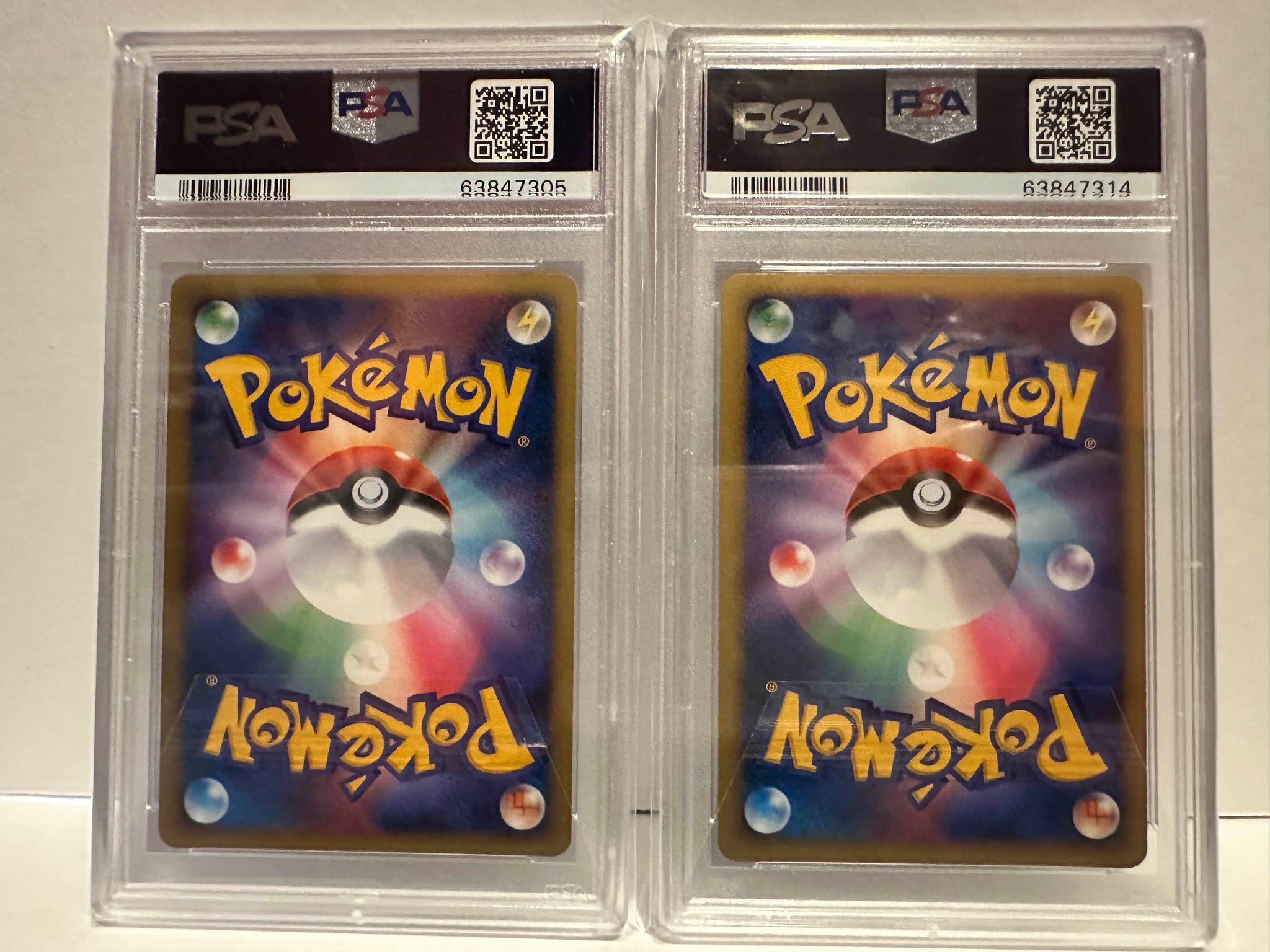 PSA 9 Japanese Alto Mare's Latios/Latias 10th Movie Holo Set