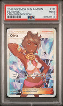 Load image into Gallery viewer, PSA 9 Olivia Full Art Trainer (Graded Card)
