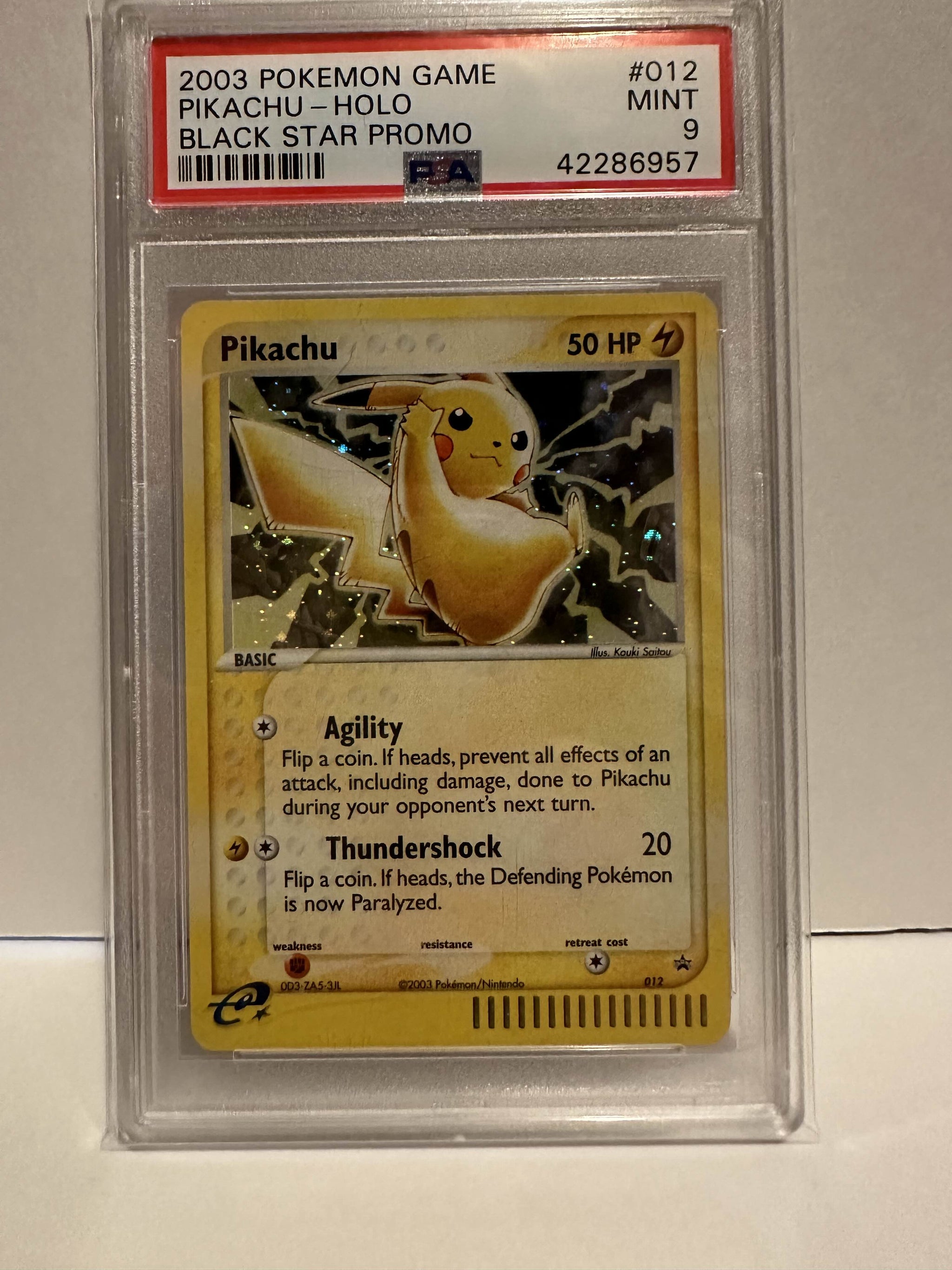 pikachu holo 012 nintendo promo rare pokemon card PSA 9 2003 (Graded Card) – Phurion Variant:49V 11Vmax 60TAGTEAM stainless steel If heads The BEST Stores to