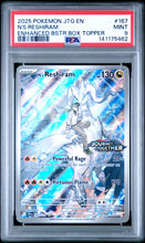 Load image into Gallery viewer, PSA 9 N's Reshiram Stamped Illustration Rare Promo (Graded Card)
