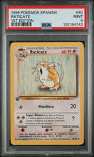 Load image into Gallery viewer, PSA 9 SPANISH Raticate 1st Edition Base Set (Graded Card)
