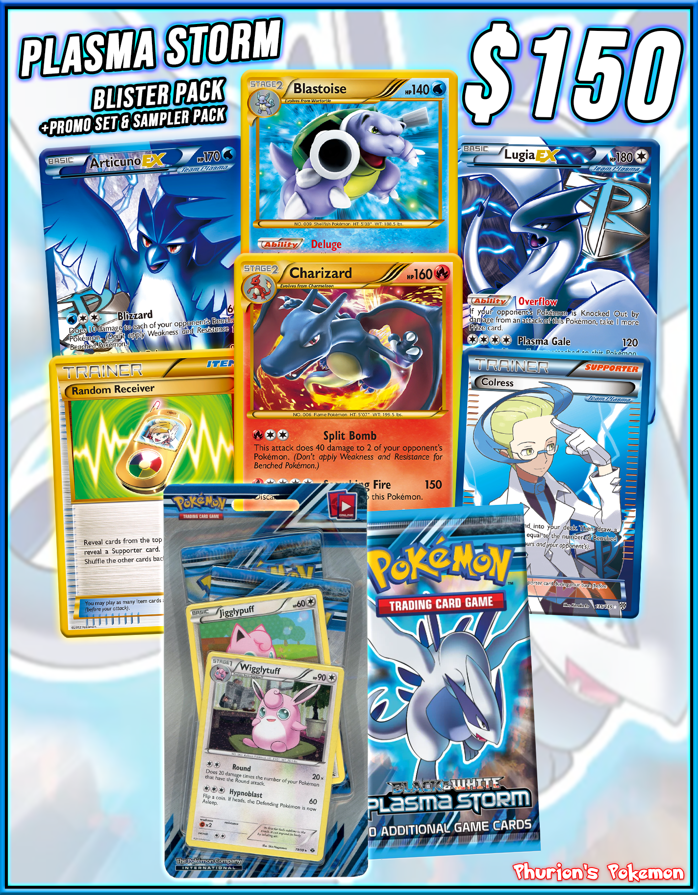 pokemon plasma storm booster pack Pokemon - Black & White - Plasma Storm