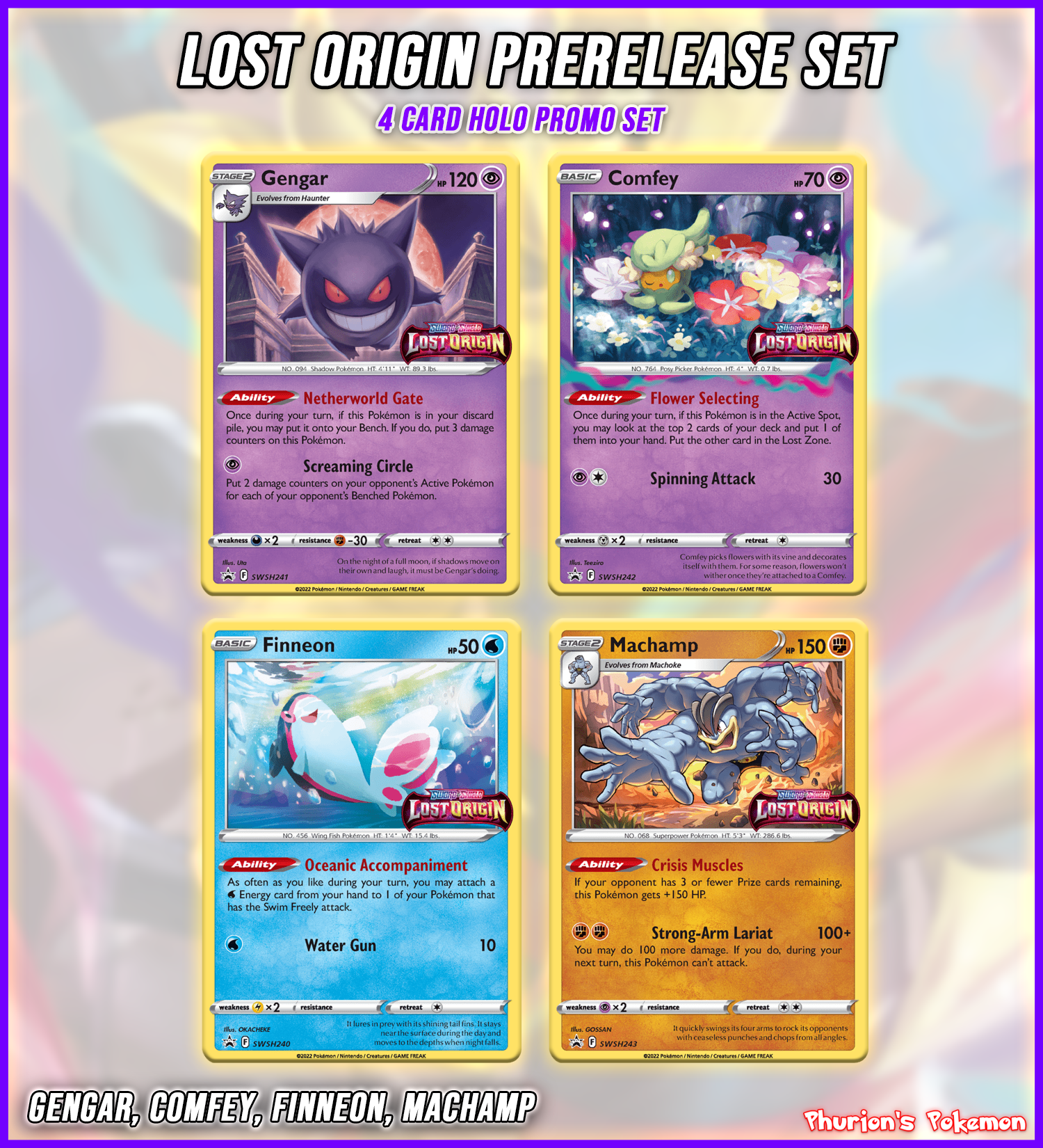 Lost Origin Prerelease Promo Set (Singles) (Promos) Phurion Lost Origin Prerelease Promo Set (Singles) (Promos) Phurion
