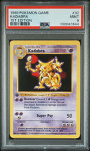Load image into Gallery viewer, PSA 9 Kadabra 1st Edition Base Set (Graded Card)
