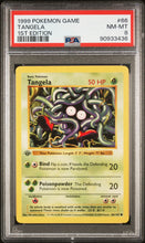 Load image into Gallery viewer, PSA 8 Tangela 1st Edition Base Set (Graded Card)
