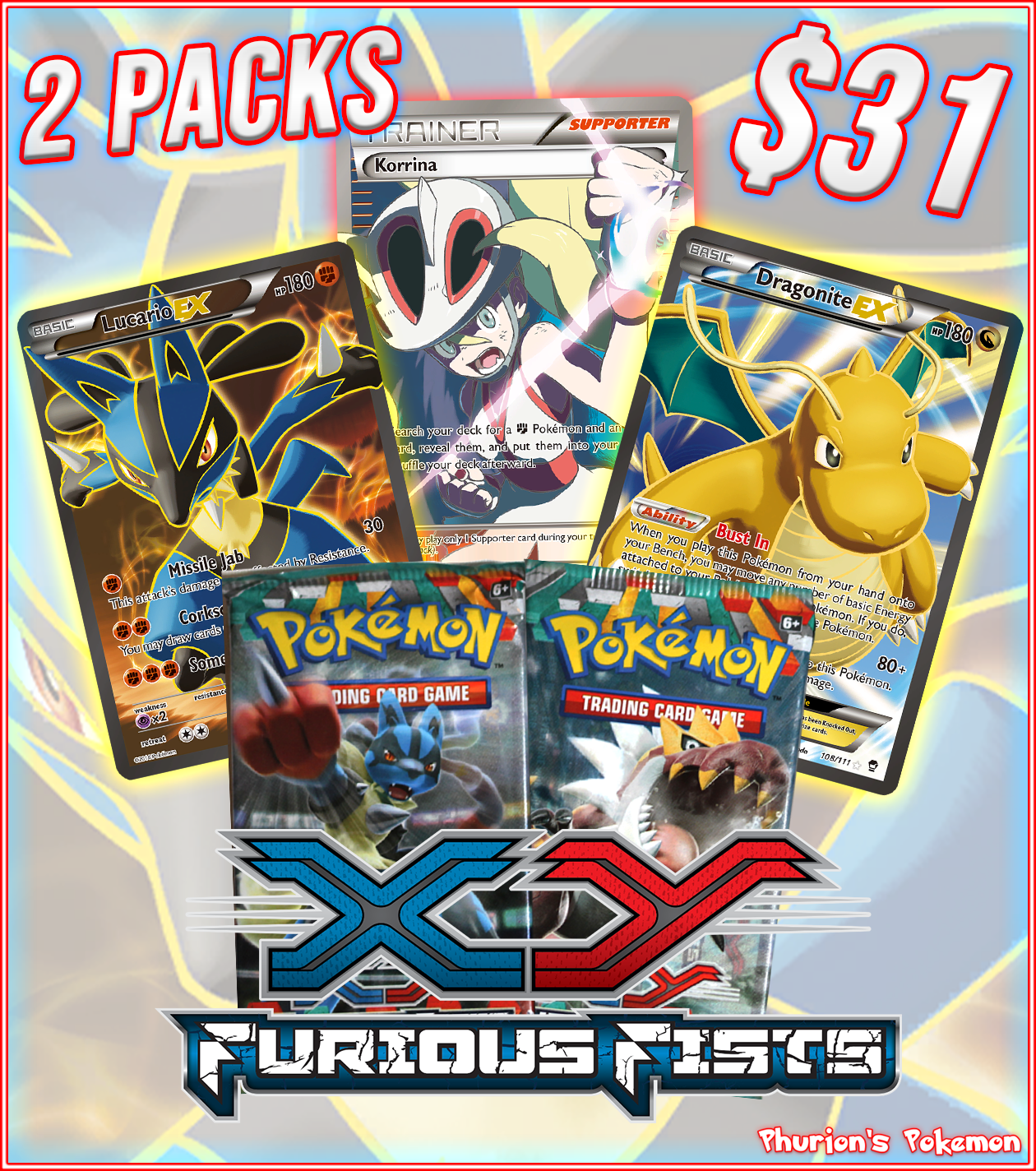 Furious Fists 2x Pack (Personal Break)