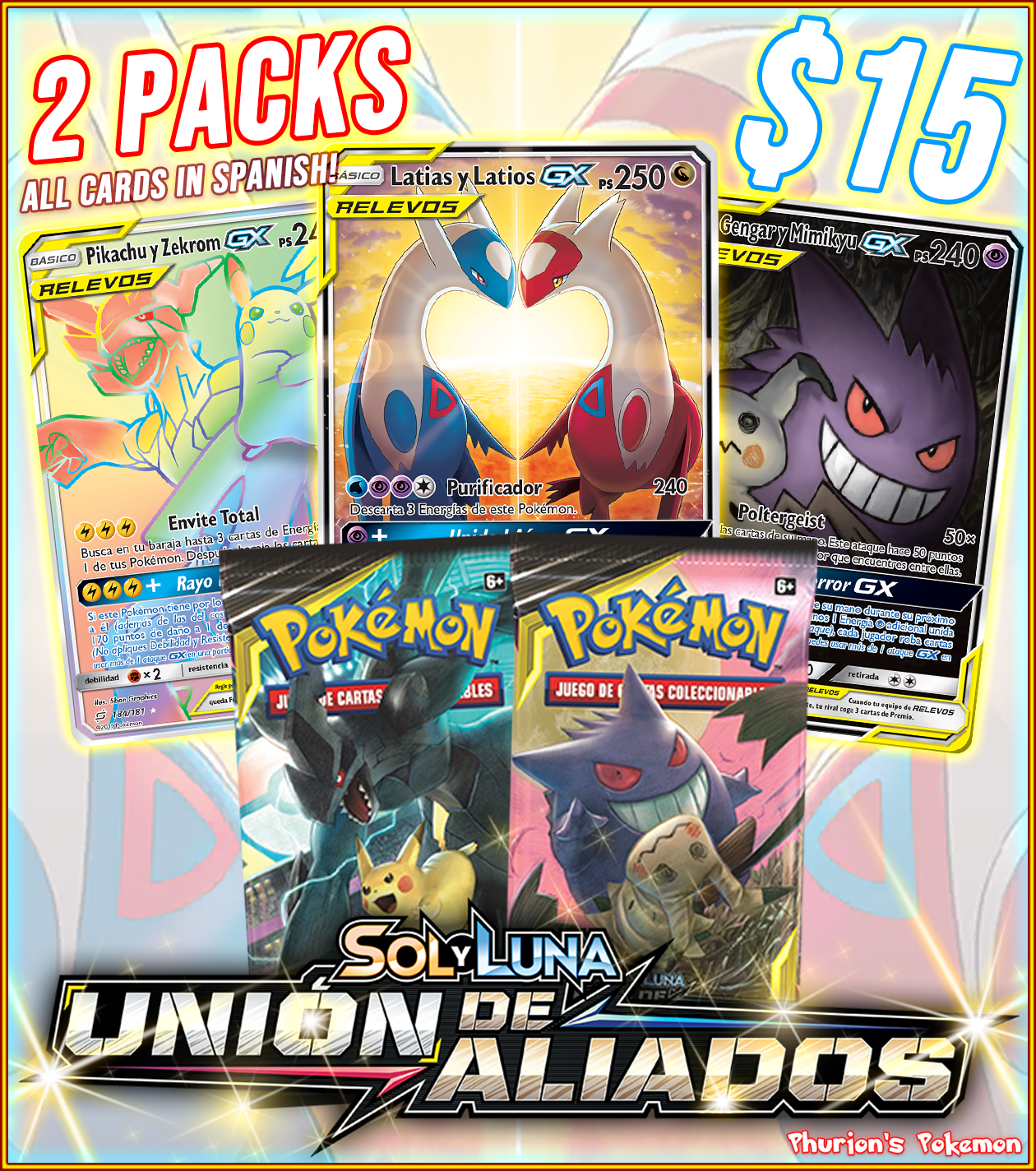 SPANISH Team Up 2x Pack (Personal Break) Phurion SPANISH Team Up 2x Pack (Personal Break) Phurion