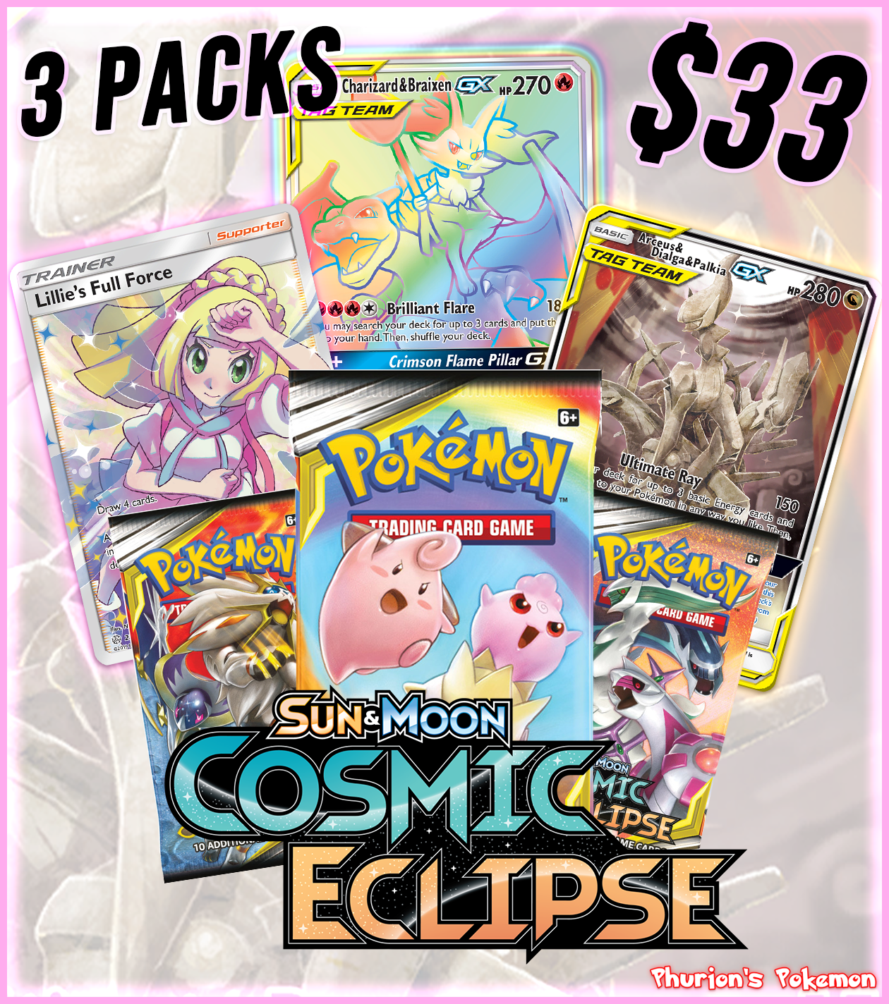 Cosmic Eclipse 3x Pack (Personal Break)