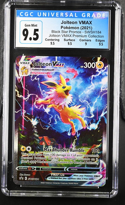 CGC 9.5 Jolteon VMAX Alt Art (Graded Card) Phurion CGC 9.5 Jolteon VMAX Alt Art (Graded Card) Phurion