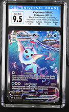 Load image into Gallery viewer, CGC 9.5 Vaporeon VMAX Alt Art (Graded Card)
