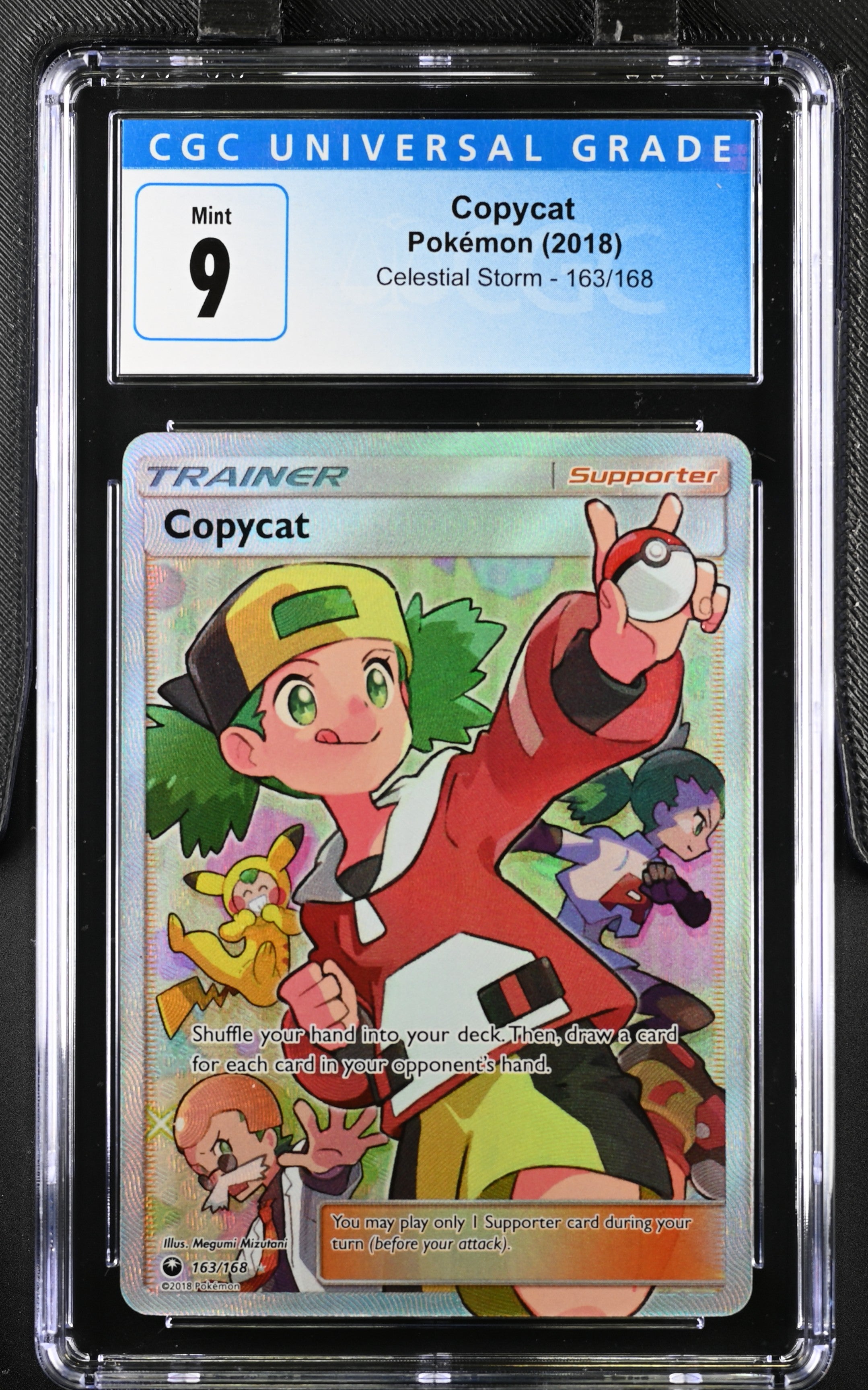copycat pokemon card full art CGC 9 Copycat Full Art Trainer (Graded Card) – Phurion