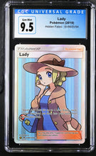 Load image into Gallery viewer, CGC 9.5 Lady Full Art Trainer (Graded Card)
