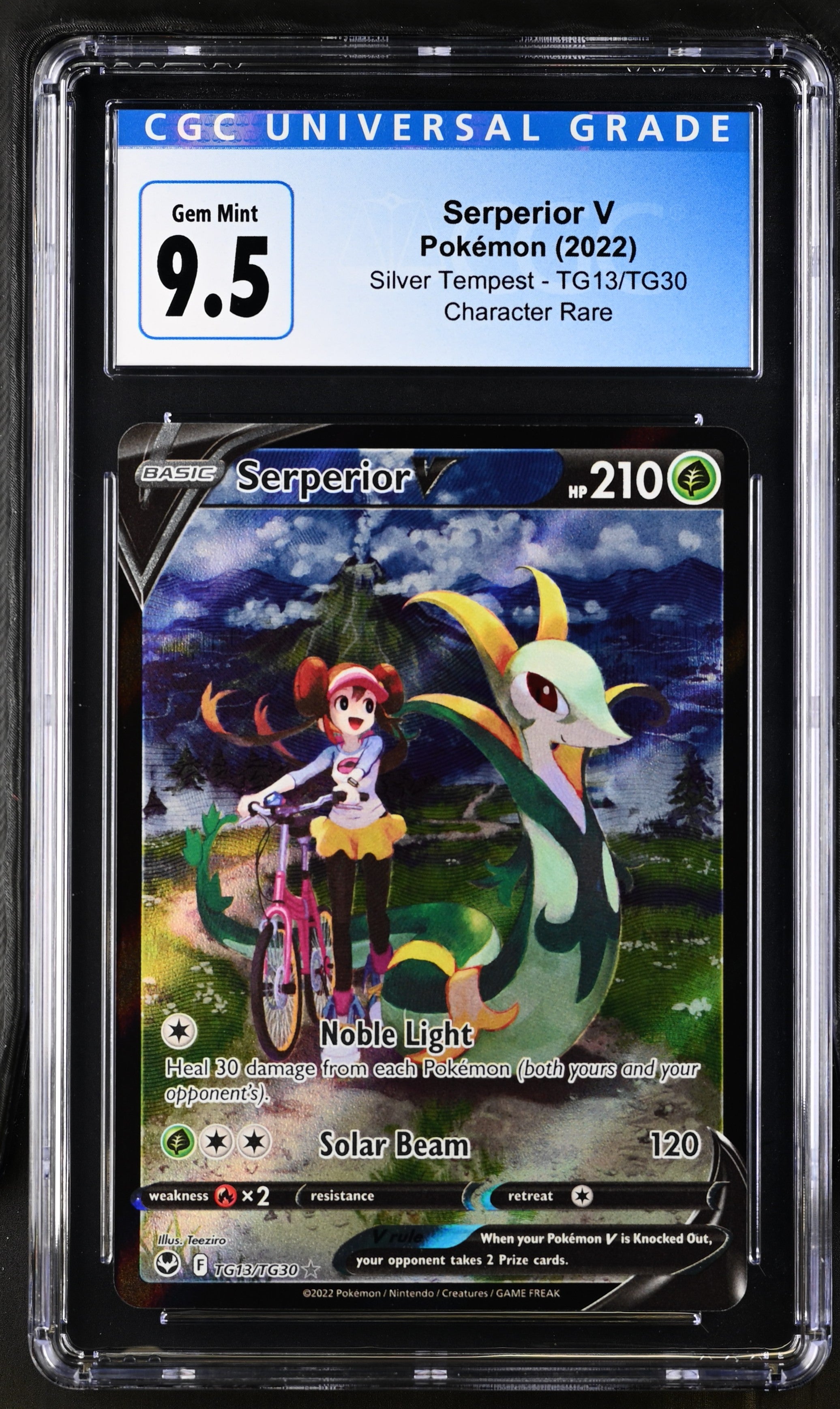 serperior v pokemon card CGC 9.5 Serperior V Character Rare (Graded Card) – Phurion