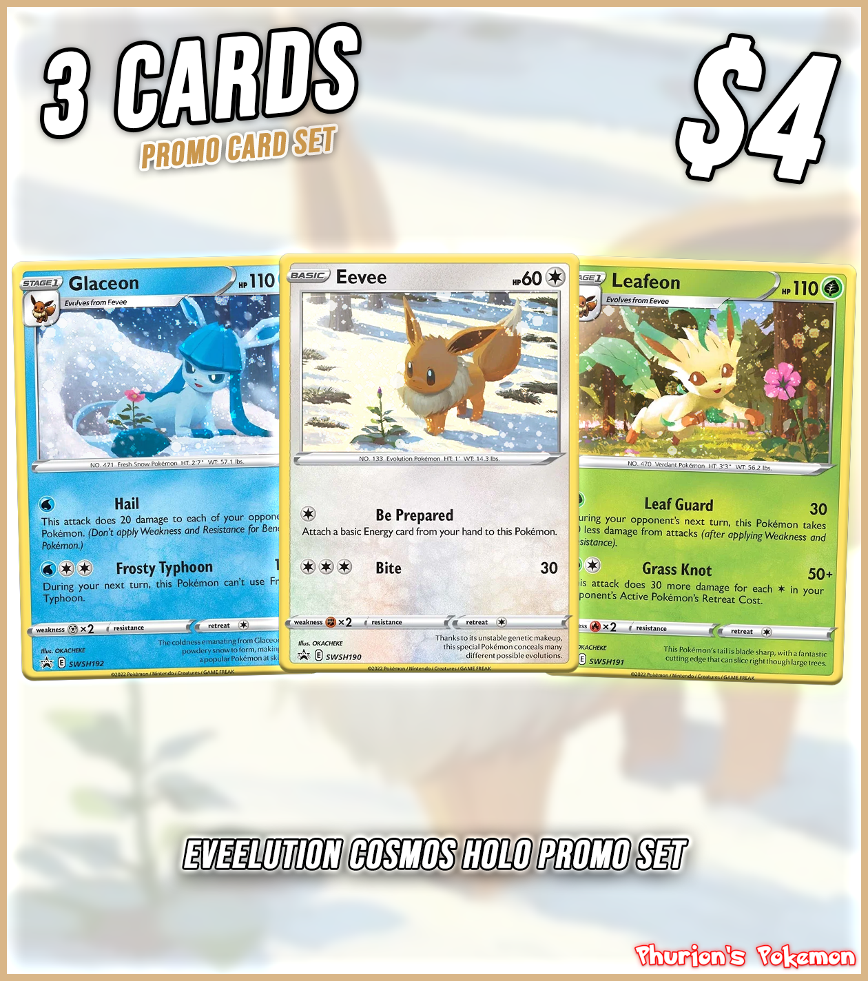 Eeveelutions Promo store holographic