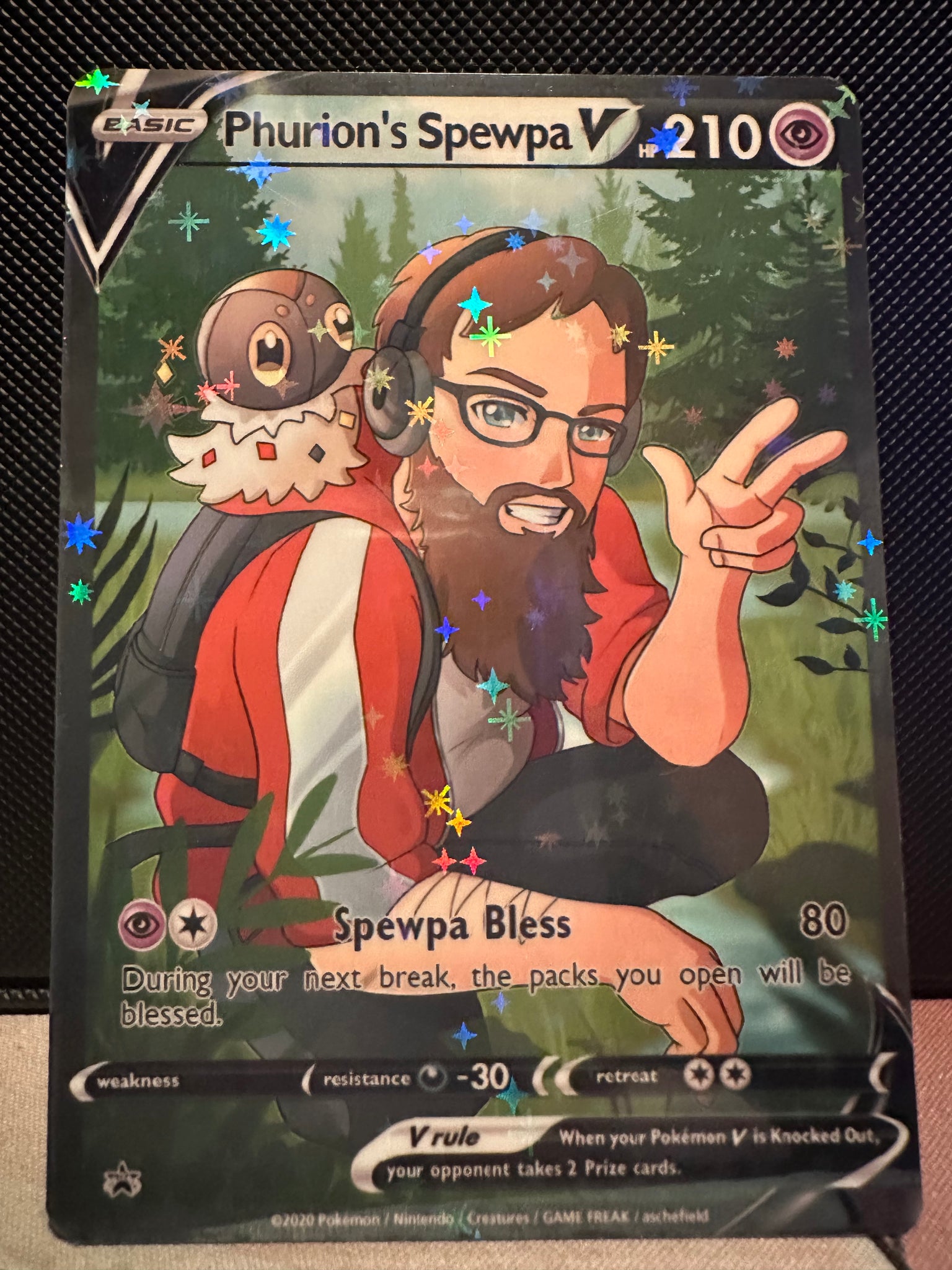 Phurion's Spewpa V Custom Card (Merch) (Singles)