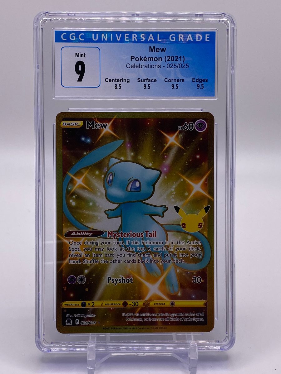 CGC 9 Gold Shiny Mew (Graded Card) – Phurion