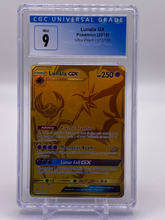 Load image into Gallery viewer, CGC 9 Lunala GX Gold (Graded Card)
