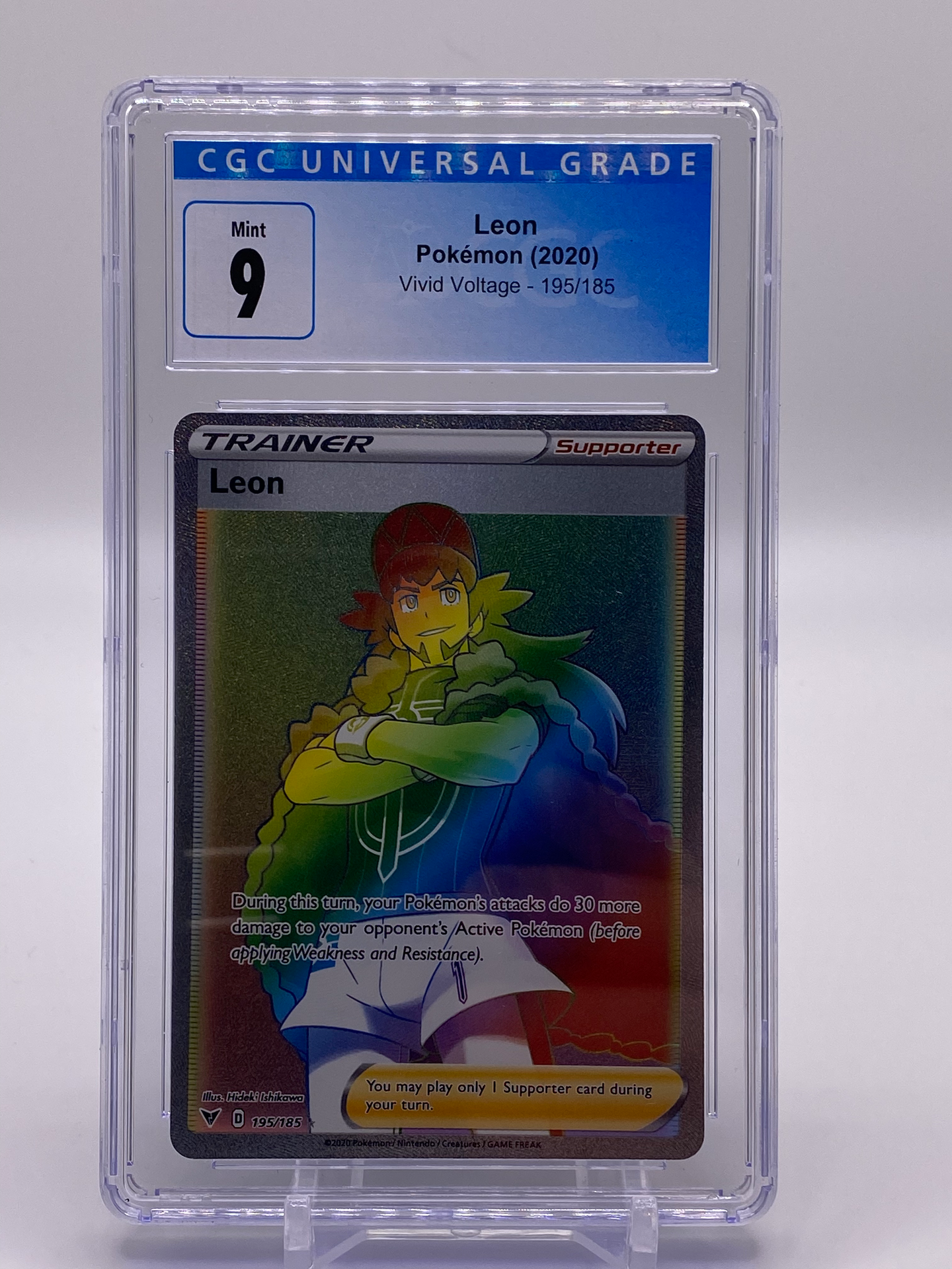 CGC 9 Leon Rainbow (Graded Card)