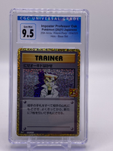 Load image into Gallery viewer, CGC 9.5 Japanese Imposter Professor Oak Holo (Graded Card)

