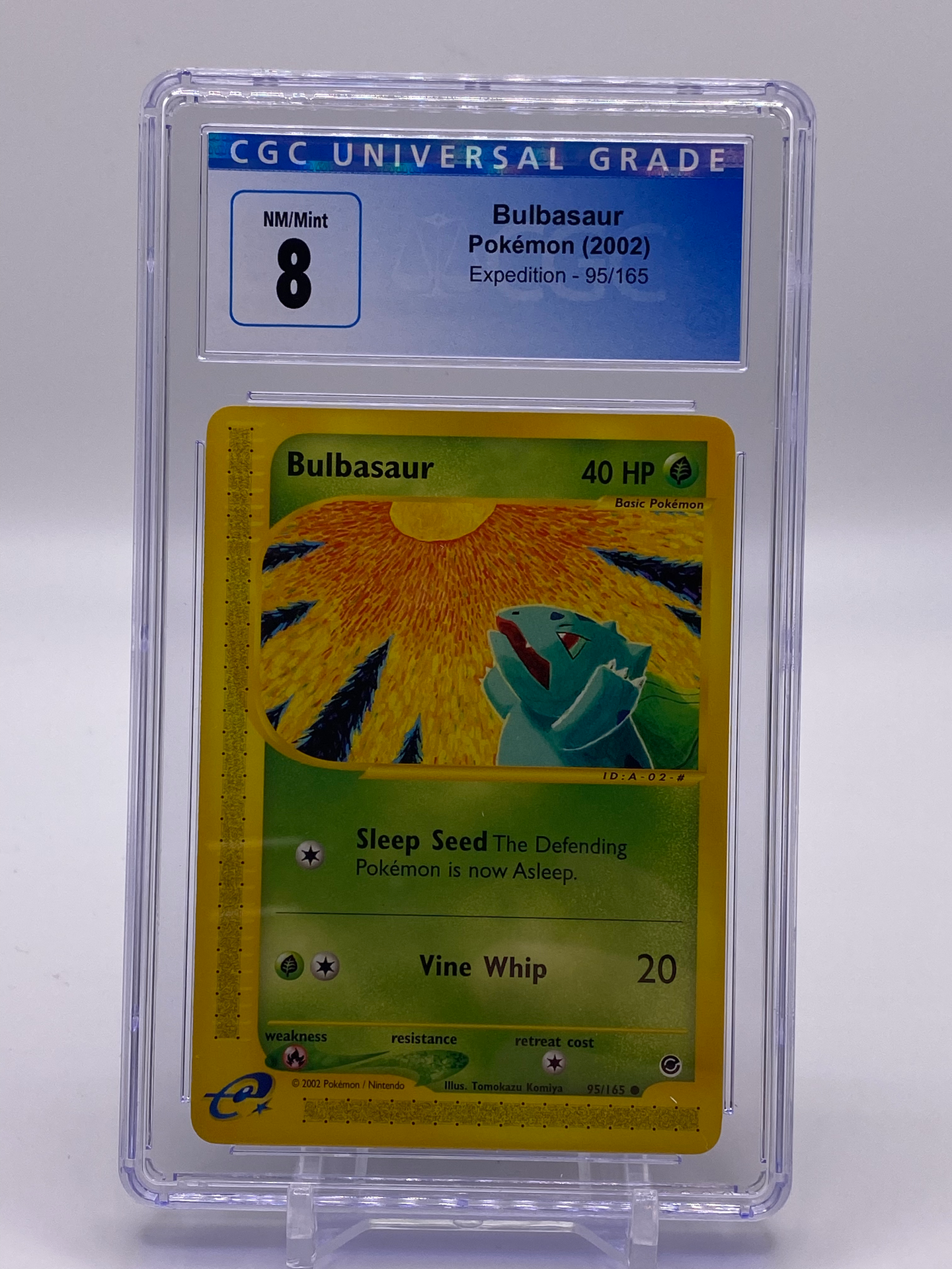 CGC 8 Expedition Bulbasaur (Graded Card)