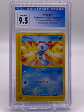 Load image into Gallery viewer, CGC 9.5 Japanese Wooper McDonald&#39;s Promo (Graded Card)
