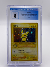 Load image into Gallery viewer, CGC 8 Japanese Pichu Holo (Graded Card)
