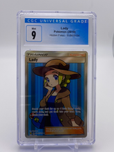 Load image into Gallery viewer, CGC 9 Lady Full Art Trainer (Graded Card)
