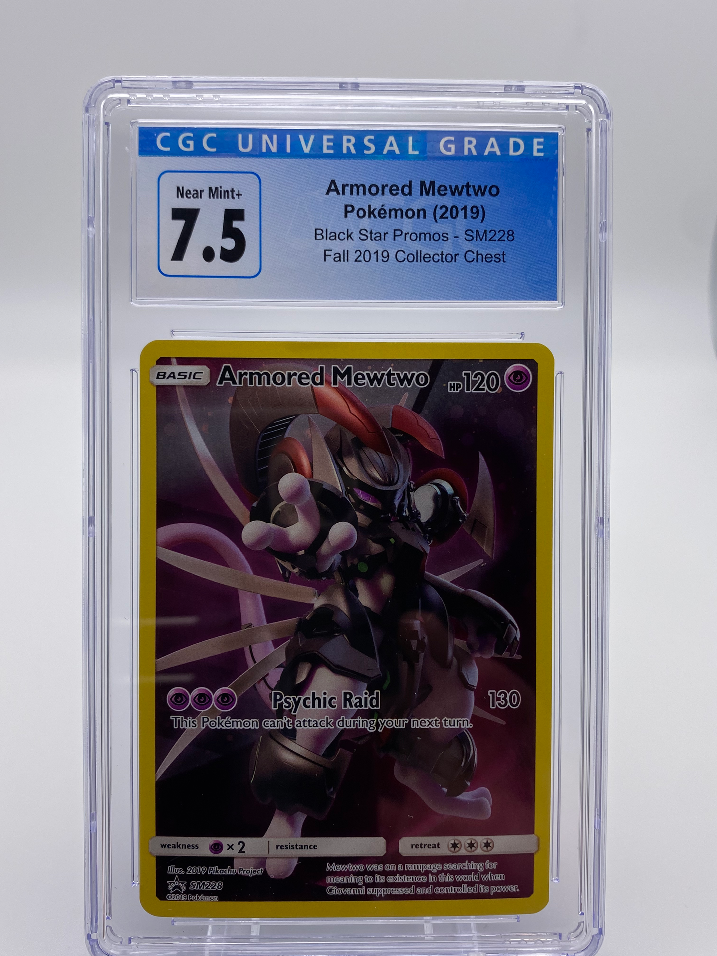 CGC 7.5 Armored Mewtwo Promo (Graded Card)