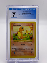 Load image into Gallery viewer, CGC 7 Charmander Shadowless (Graded Card)
