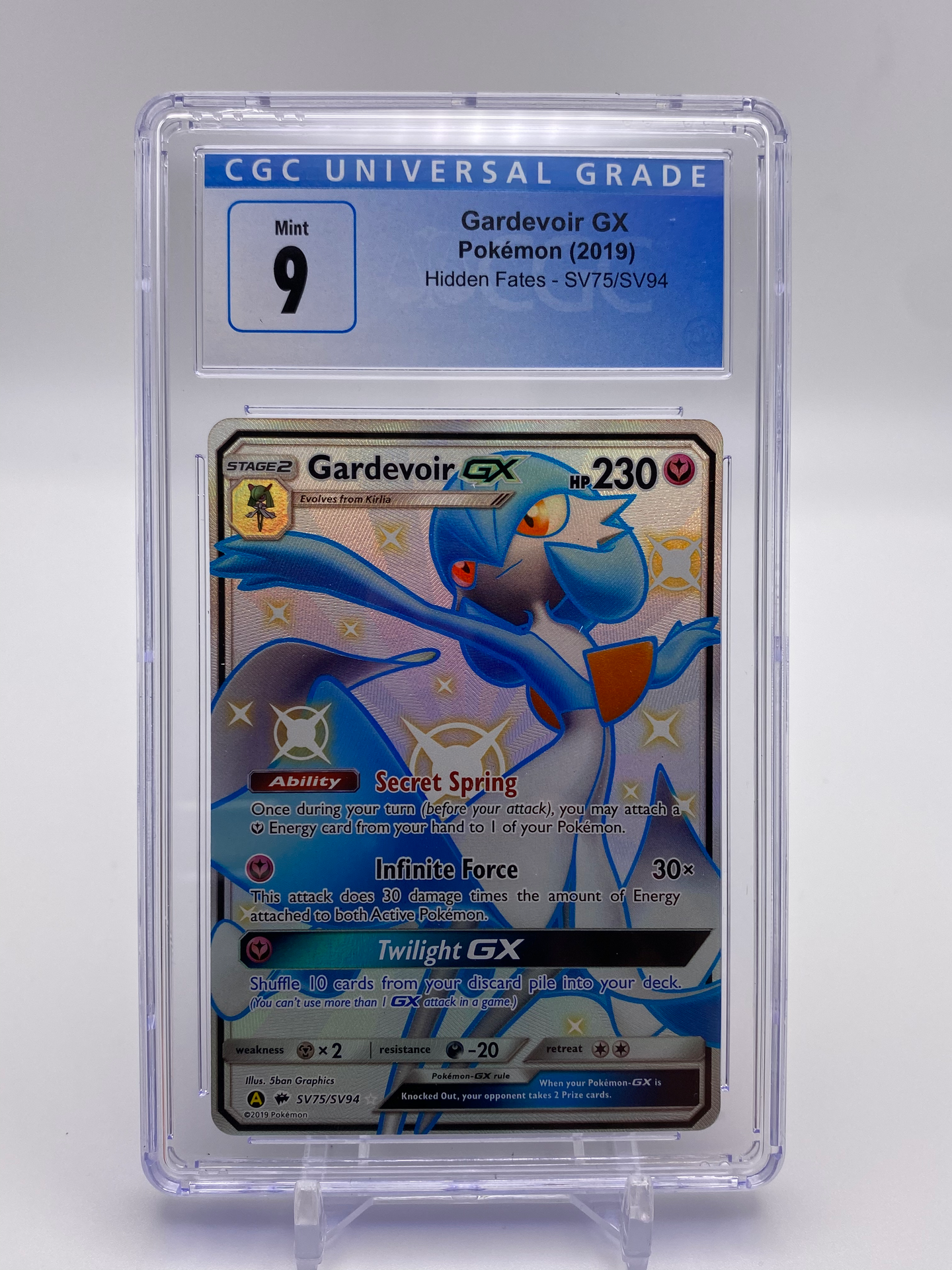 gardevoir gx pokemon card CGC 9 Gardevoir GX Full Art Shiny (Graded Card) – Phurion
