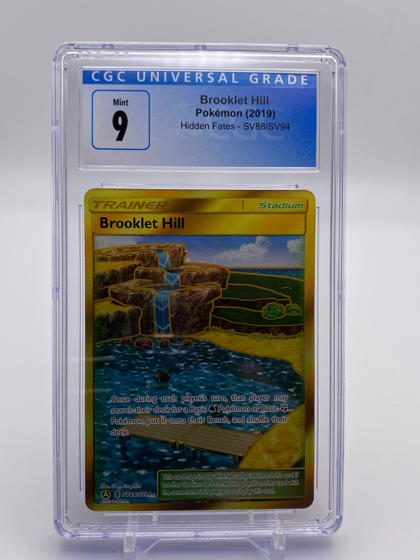 CGC 9 Brooklet Hill Gold (Graded Card)