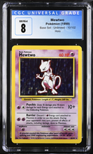 Load image into Gallery viewer, CGC 8 Mewtwo Base Set Holo (Graded Card)
